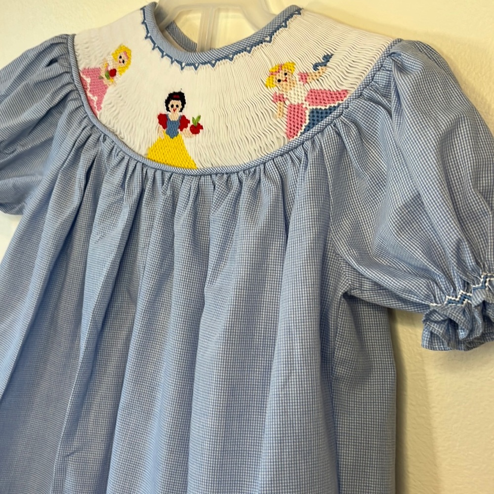 Smocked Disney princess set